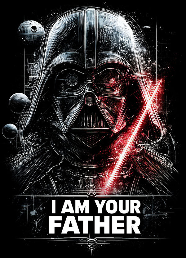 Fathers Day Star Wars T-shirt Design