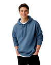 JH001 AWDis College Unisex Airforce Blue Hoodie Men's Front View