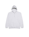 JH001 AWDis College Unisex Ash Hoodie Front Flat