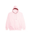 JH001 AWDis College Unisex Baby Pink Hoodie FrontFlat View