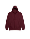 JH001 AWDis College Unisex Burgundy Hoodie Flat View