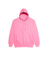 JH001 AWDis College Unisex Candyfloss Pink Hoodie Flat View