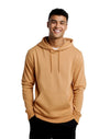 JH001 AWDis College Unisex Caramel Latte Hoodie Men's Front View