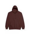 JH001 AWDis College Unisex Chocolate Fudge Brownie Hoodie Flat View