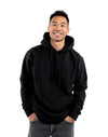 JH001 AWDis College Unisex Black Hoodie Men's
