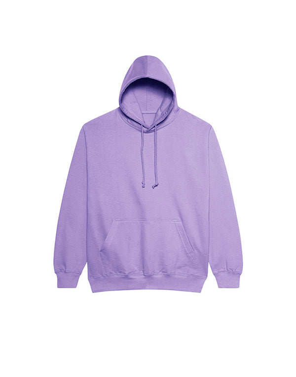 JH001 AWDis College Unisex Digital Lavender Hoodie Flat View