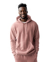 JH001 AWDis College Unisex Dusty Pink Hoodie Men's Front View