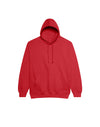 JH001 AWDis College Unisex Fire RedHoodie Flat View