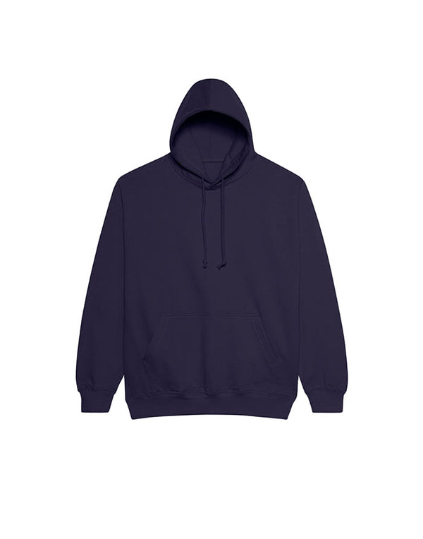JH001 AWDis College Unisex New French Navy Hoodie Flat View