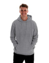 JH001 AWDis College Unisex Graphite Grey Hoodie Men's Front View
