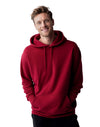JH001 AWDis College Unisex Hot Chilli Red Hoodie Men's Front View