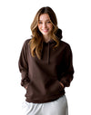 JH001 AWDis College Unisex Hot Chocolate Hoodie Women's Front View