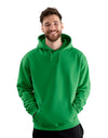 JH001 AWDis College Unisex Kelly Green Hoodie Men's Front View