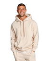 JH001 AWDis College Unisex Nude Hoodie Men's Front View