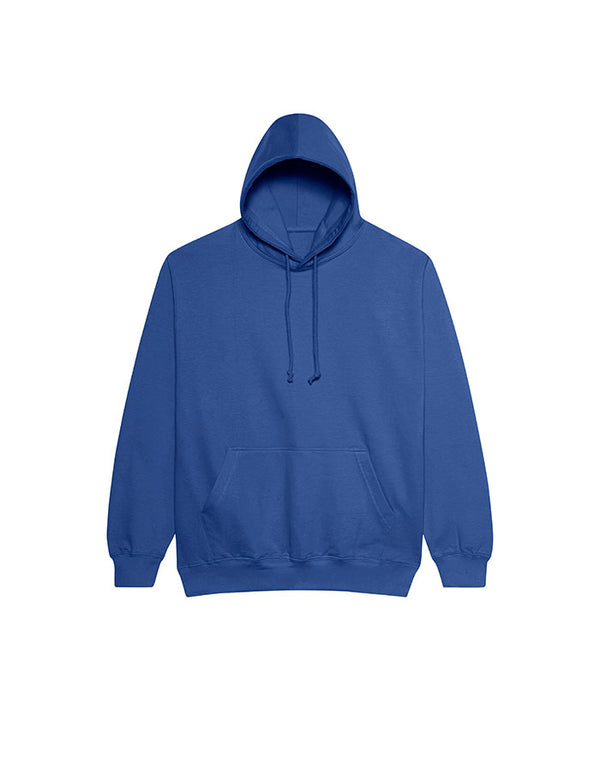 JH001 AWDis College Unisex Royal Blue Hoodie Flat View