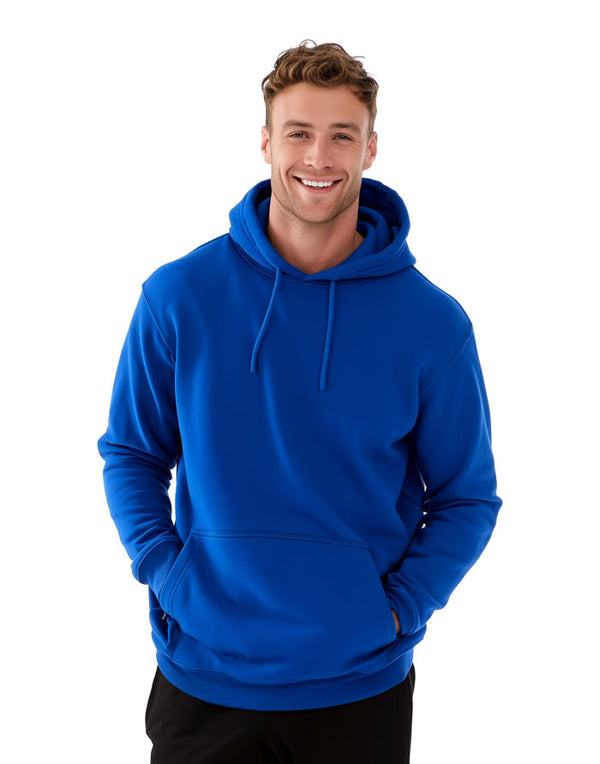 JH001 AWDis College Unisex Royal Blue Hoodie Men's Front View