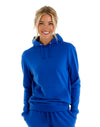 JH001 AWDis College Unisex Royal Blue Hoodie Women's Front View