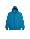 JH001 AWDis College Unisex Sapphire Blue Hoodie Flat View