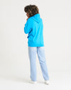 JH001 AWDis College Unisex Hawaiian Blue Hoodie Women's Black View