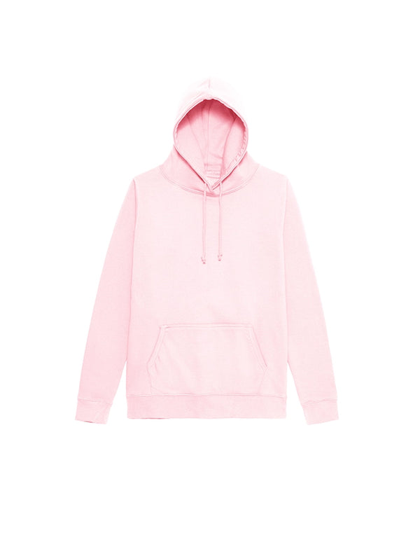 JH001F AWDis Women's Hoodie Baby Pink Flat View