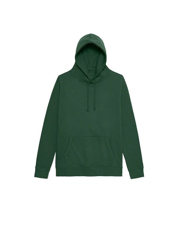 JH001F AWDis Women's Hoodie Bottle Green Flat View
