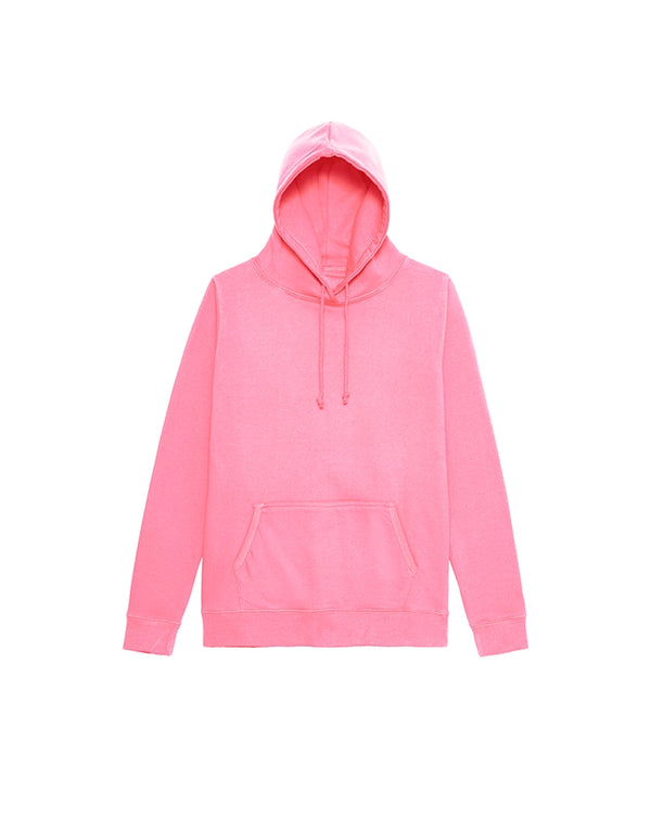JH001F AWDis Women's Hoodie Candyfloss PinkFlat View