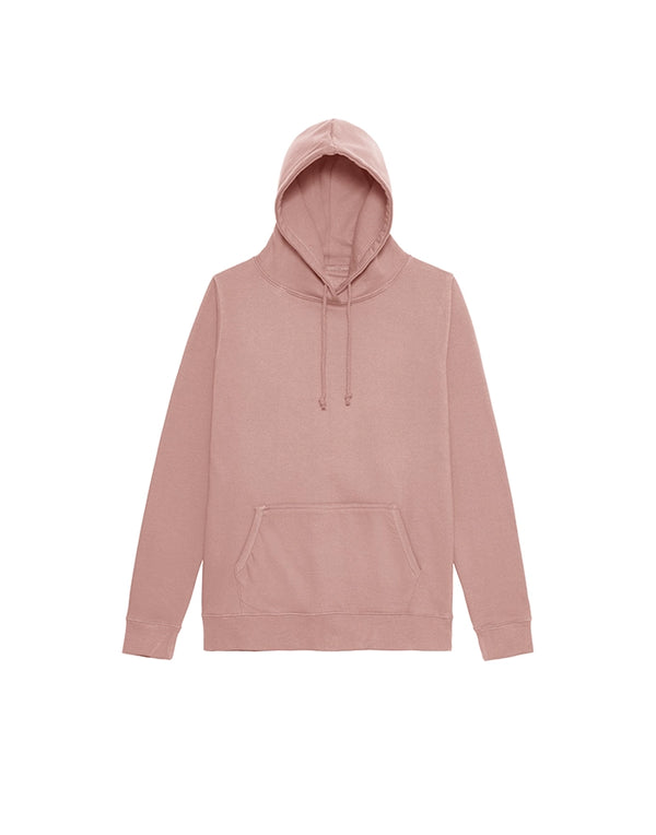 JH001F AWDis Women's Hoodie Dusty Pink FlatView