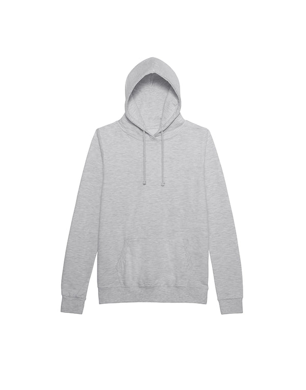 JH001F AWDis Women's Hoodie Heather Grey Flat View