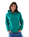 JH001F AWDis Women's Hoodie Jade Green FrontView