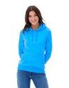 JH001F AWDis Women's HoodieSapphire Blue Front View