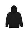 JH001J AWDis Kids Hoodie Black Flat View