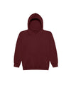 JH001J AWDis Kids Hoodie Burgundy Flat View
