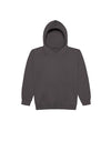 JH001J AWDis Kids Hoodie Charcoal Flat View