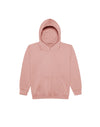 JH001J AWDis Kids Hoodie Dusty Pink Flat View