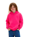 JH001J AWDis Kids Hoodie Hot Pink Front View
