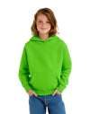 JH001J AWDis Kids Hoodie Lime Green Front View