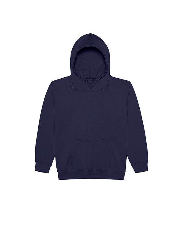 JH001J AWDis Kids Hoodie Oxford Navy Flat View