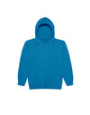 JH001J AWDis Kids Hoodie Sapphire Blue Flat View