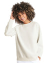 JH030 AWDis Unisex Sweatshirt in Vanilla Milkshake Women's Front View
