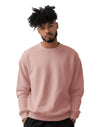 JH030 AWDis Unisex Sweatshirt in Dusty Pink Men's Front View