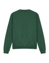 JH030 AWDis Sweatshirt in Bottle Green Flat Front View