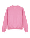 JH030 AWDis Sweatshirt in Candyfloss Pink Flat Front View