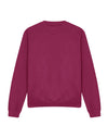 JH030 AWDis Sweatshirt in Cranberry Flat Front View