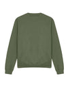JH030 AWDis Sweatshirt in Earthy Green Flat Front View
