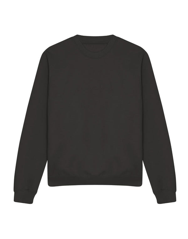 JH030 AWDis Sweatshirt in Hot Chocolate Flat Front View