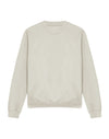 JH030 AWDis Sweatshirt in Natural Stone Flat Front View
