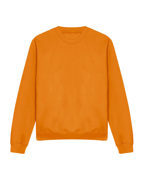 JH030 AWDis Sweatshirt in Pumpkin Flat View