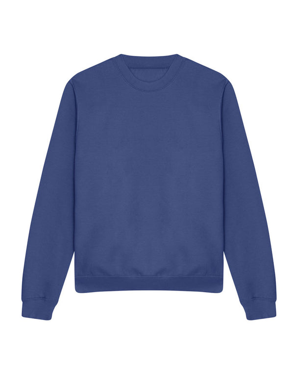 JH030 AWDis Sweatshirt in Royal Blue Flat Front View