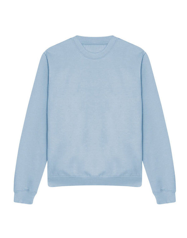 JH030 AWDis Sweatshirt in Sky Blue Flat View