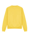 JH030 AWDis Sweatshirt in Sunshire Yellow Flat View